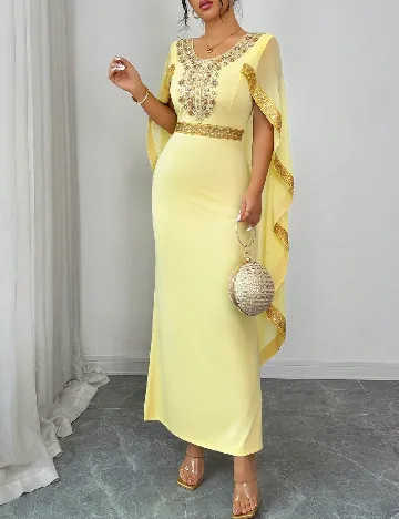 Rochie lunga SHEIN, galben