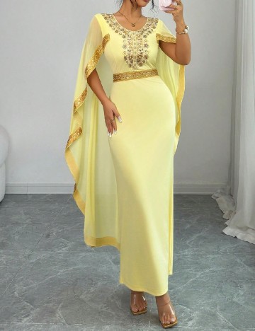 Rochie lunga SHEIN, galben