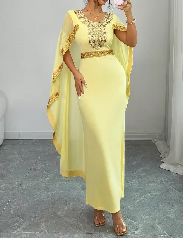 Rochie lunga SHEIN, galben