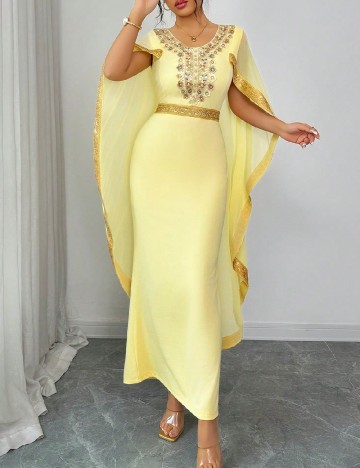 Rochie lunga SHEIN, galben