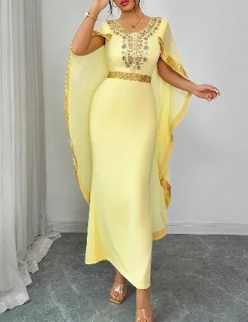 Rochie lunga SHEIN, galben