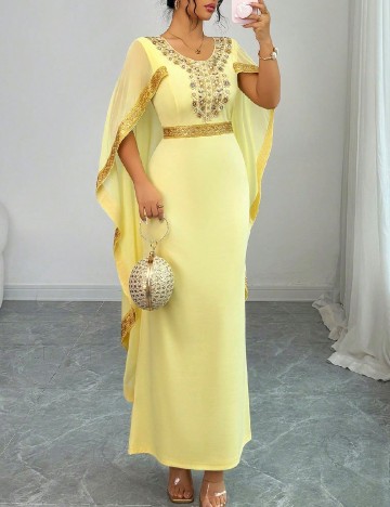 Rochie lunga SHEIN, galben
