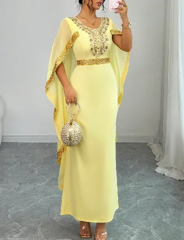 Rochie lunga SHEIN, galben
