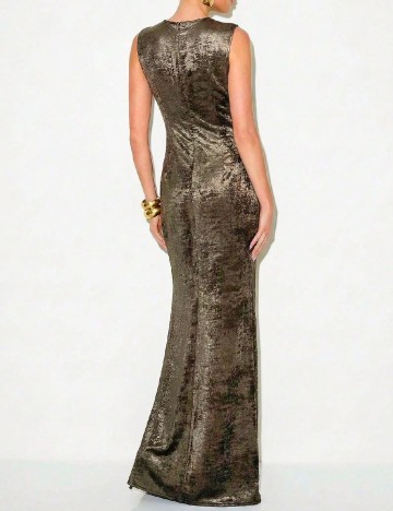 Rochie lunga SHEIN, maro