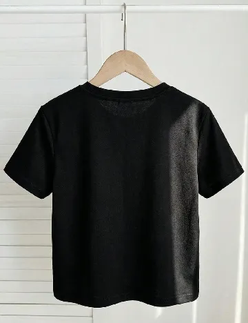 Tricou Shein Kids, negru