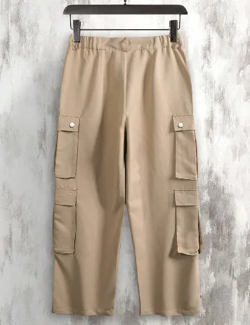 Pantaloni SHEIN, maro deschis