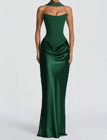 Rochie lunga SHEIN, verde