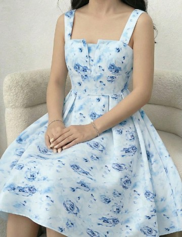 Rochie Shein Kids, albastru
