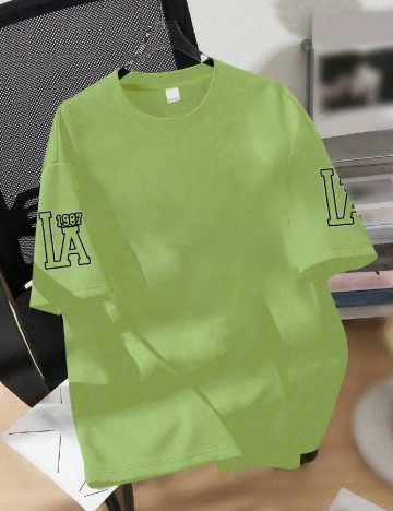 Tricou Shein Kids, verde