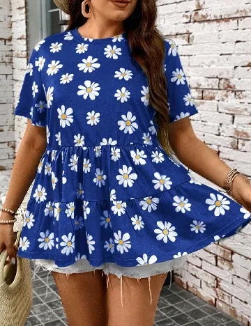 Tricou SHEIN, albastru