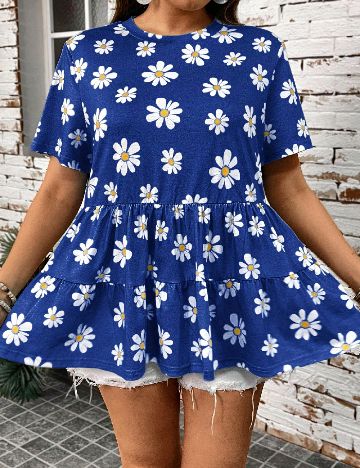 Tricou SHEIN, albastru