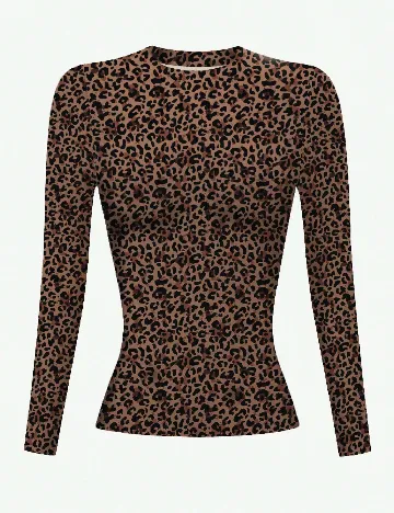 Bluza SHEIN CURVE, animal print