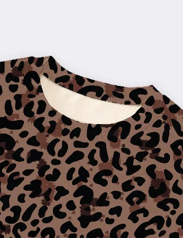 Bluza SHEIN CURVE, animal print
