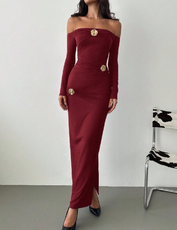 Rochie lunga SHEIN, rosu