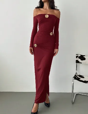 Rochie lunga SHEIN, rosu
