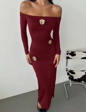 Rochie lunga SHEIN, rosu