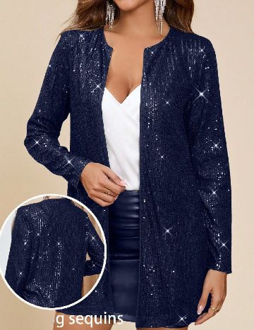 Blazer SHEIN, bleumarin