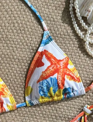 Costum de baie SHEIN, mix culori