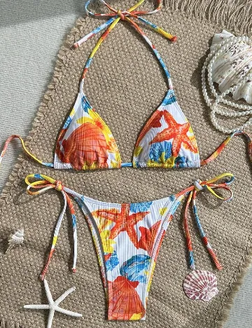 Costum de baie SHEIN, mix culori