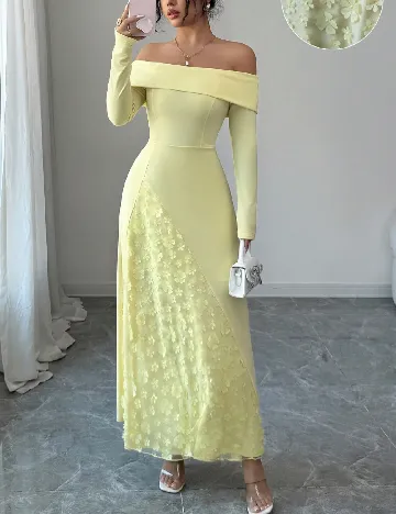 Rochie lunga SHEIN, galben