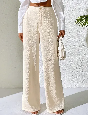 Pantaloni SHEIN, crem