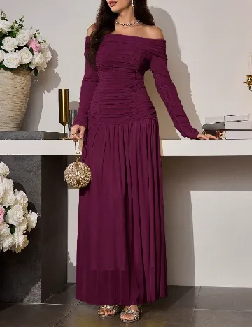 Rochie lunga SHEIN, mov