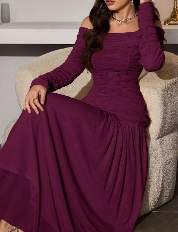 Rochie lunga SHEIN, mov