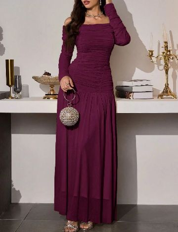 Rochie lunga SHEIN, mov