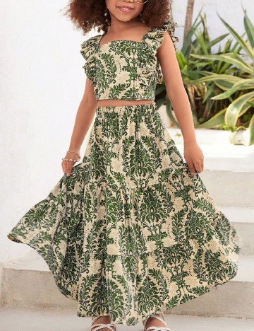 Compleu Shein Kids, verde