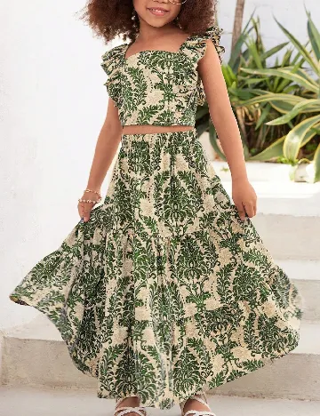 Compleu Shein Kids, verde