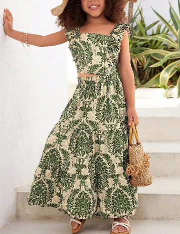 Compleu Shein Kids, verde