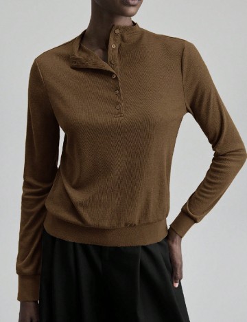Bluza Ontre, maro