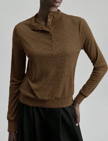 Bluza Ontre, maro