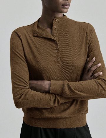 Bluza Ontre, maro