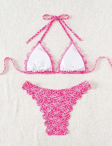 Costum de baie SHEIN, roz