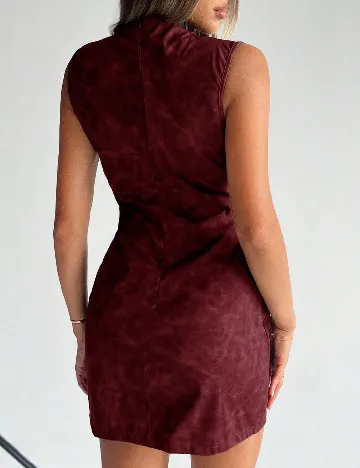 Rochie scurta SHEIN, visiniu