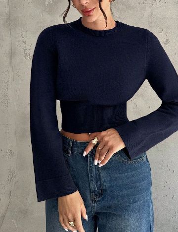Bluza SHEIN, bleumarin