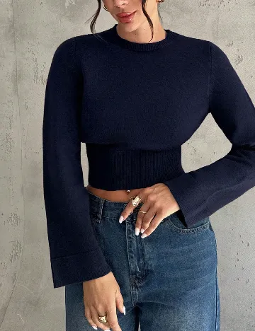 Bluza SHEIN, bleumarin