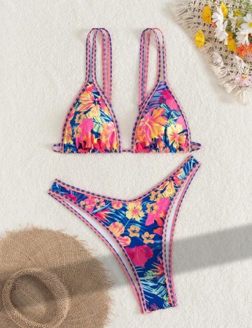 Costum de baie SHEIN, mix culori