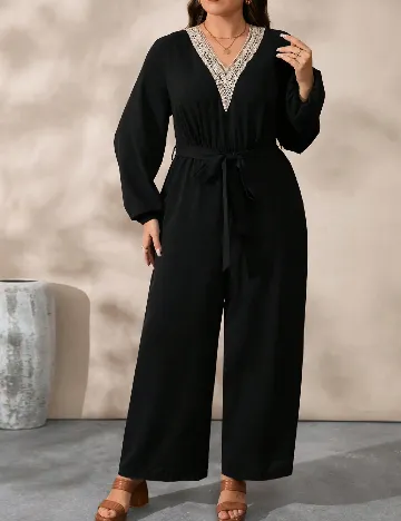 Salopeta SHEIN CURVE, negru