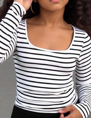 Bluza Shein Kids, alb
