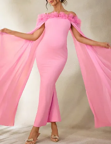 Rochie lunga SHEIN Maternity, roz