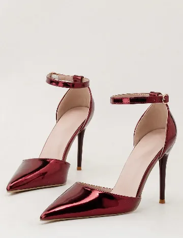 Pantofi SHEIN, visiniu