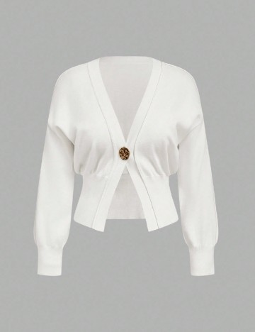 Bluza SHEIN CURVE, alb