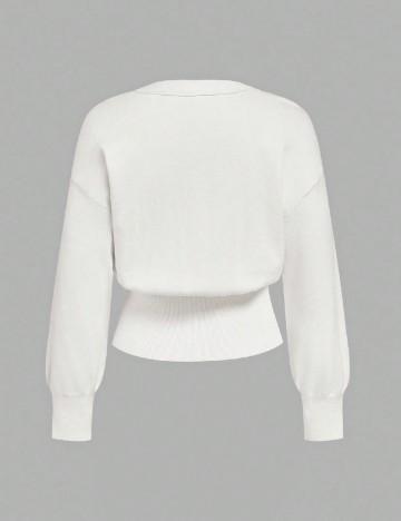 Bluza SHEIN CURVE, alb