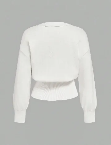 Bluza SHEIN CURVE, alb