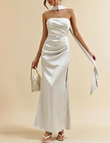 Rochie lunga SHEIN, bej