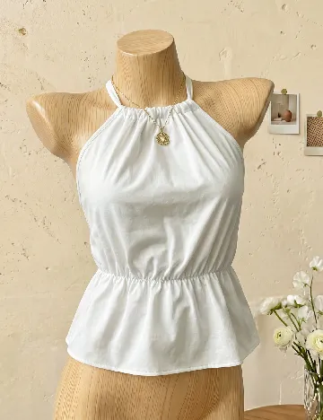 Top SHEIN, alb