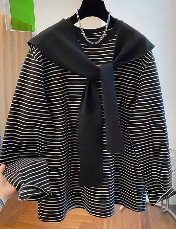 Bluza SHEIN CURVE, negru