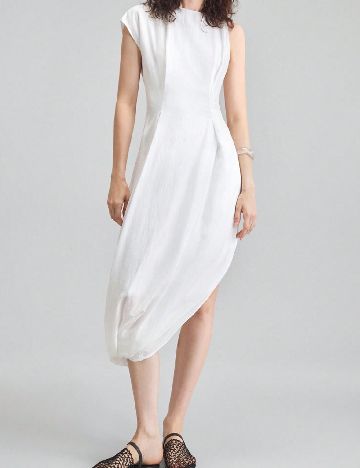 Rochie medie SHEIN, alb